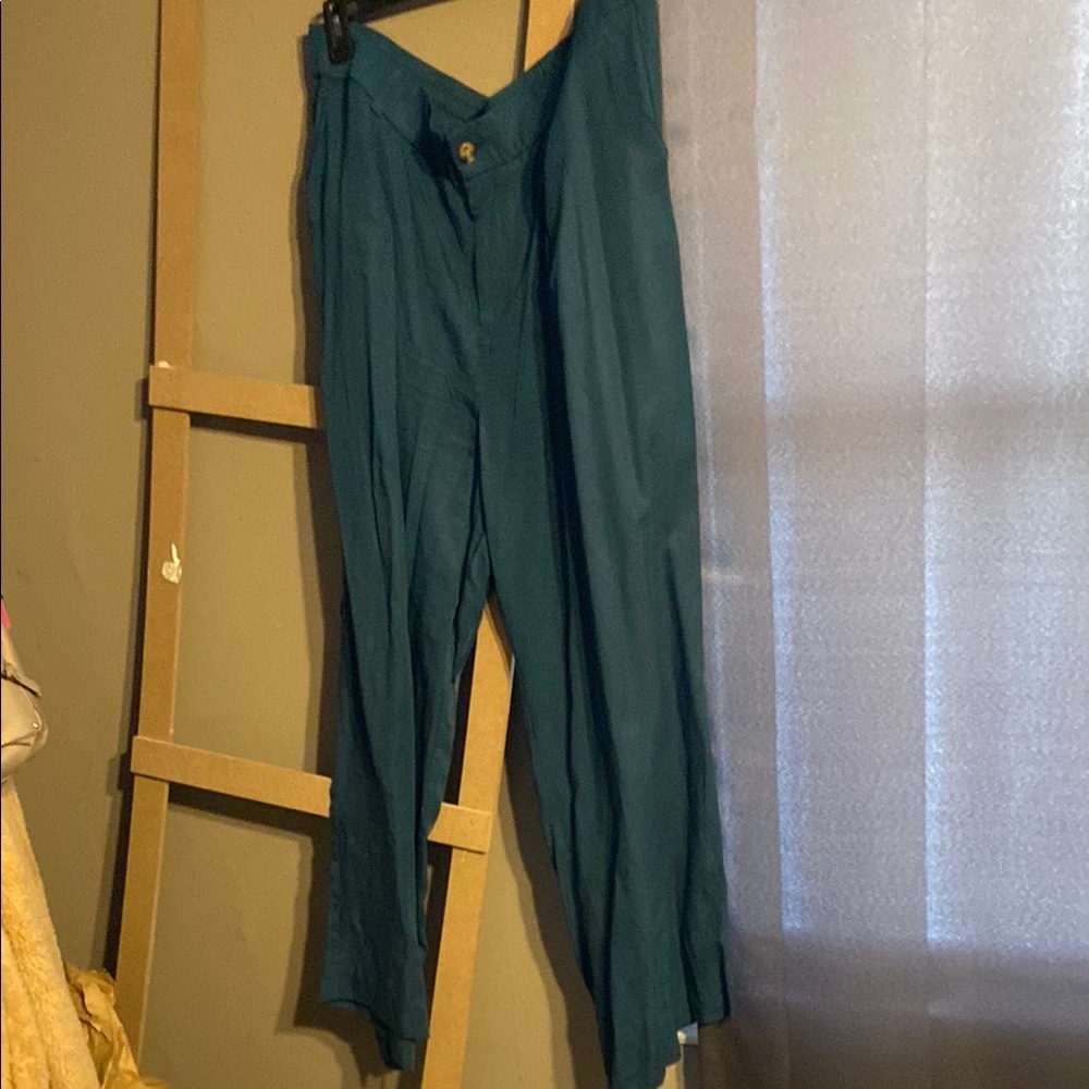 Women’s Teal Pantsuit